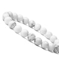 thumbnail image 4 of Pulsera de cuentas elásticas de cristal curativo con piedras preciosas semipreciosas naturales, unisex, 4 of 4
