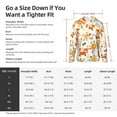 thumbnail image 5 of Uemuo Flower Fox Pattern Women's Full Zip UPF 50+ Sun Protection Hoodie Jacket Long Sleeve Sun Shirt Hiking Outdoor Performance with Pockets-Small, 5 of 9