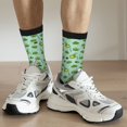 thumbnail image 6 of Xecao Froggs In The Lake Pattern Sport Socks for Women and Men Crew Socks Sporty Calf Socks Casual Socks, 6 of 6