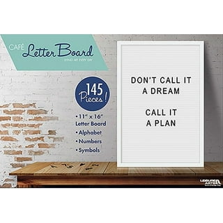 Stiles Wood Letter Board Set, Message Board with 440 Letters, Numbers, and Symbols for Celebrations, Baby Announcements, or Milestones, 12 by 16