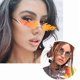 thumbnail image 2 of Ubiuo Rimless Cute Sunglasses For Women Trendy Vintage Creative 90s Sunglasses Funny Cloud Shaped Disco Glasses, 2 of 4