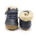 thumbnail image 6 of Old Soles Toddlers Flake Quilt Leather Sneaker, Navy,4 M US, 6 of 7
