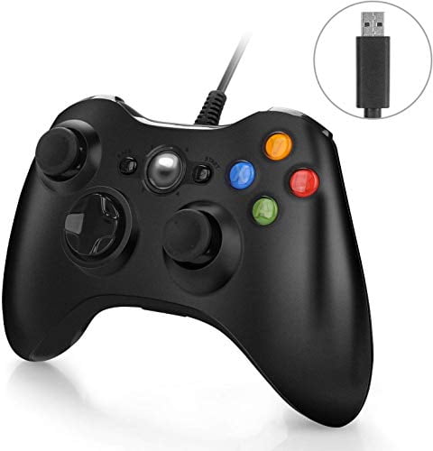 can a wireless xbox 360 controller be wired