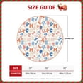 thumbnail image 2 of Sikiie Scandinavian Alphabet Nativity Christmas Tree Skirt, Jesus Christian Winter Holiday Tree Mat Decoration(30-48IN)36", 2 of 6