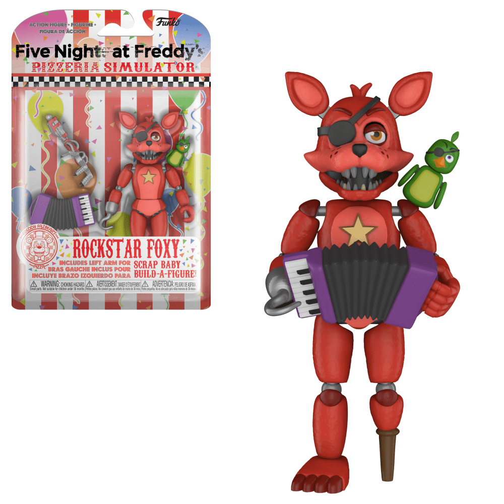 funko five nights at freddys pizza simulator series 4 articulated action figures