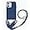Dark Blue, variant on Silicone Case Compatible with iPhone 12 Pro, Adjustable Crossbody Necklace, Lanyard Neck Strap Protective Case Cover (Navy Blue, iPhone 12 Pro)