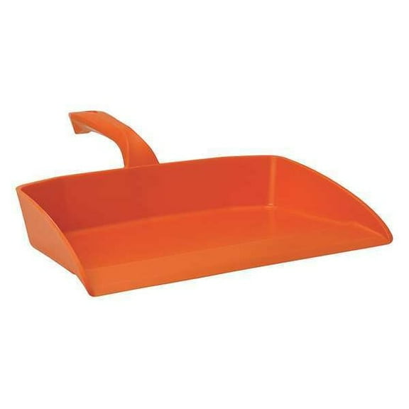 Vikan Hand Held Dust Pan,Orange,Polypropylene 56607