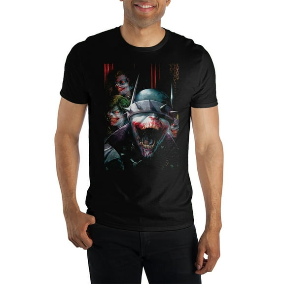 DC Comics Batman Who Laughs Supervillain Black Tee - M