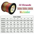 thumbnail image 5 of 12 Strands Braided Fishing Line 300mm 500m PE Multifilament Multicolor Line Super Strong Japan Fish Line Saltwater Fishing Wire 12Strands 500m Multi 5-0.385mm-70LB, 5 of 5