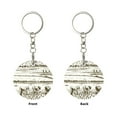 thumbnail image 2 of Naloa Rice Harvest Print Round Keychain Keychain Key Ring, Key Tag, Key Chain Bulk for Gift Accessories (Round), 2 of 7