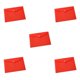thumbnail image 3 of Inteprter 10 unids/set organizador de carpetas transparente impermeable para documentos almacenamiento portátil transparente rojo sólido 18 A4 Type2 NO2, 3 of 6