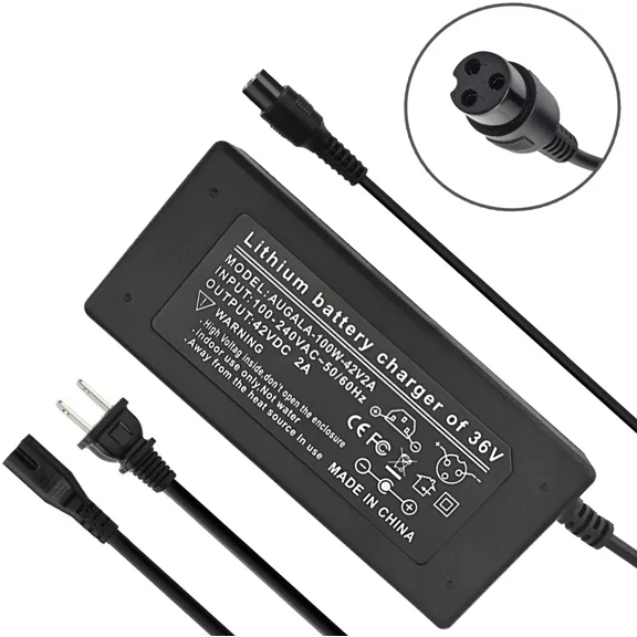 For 36V Battery Swagtron EB-7 - 42V 2A Adapter Charger