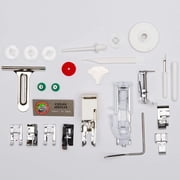Elna Elnita EC60 Computerized Full Featured Sewing & Quilting Machine with 60 Stitches, Hard Cover, Extension Table, Lots More