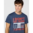thumbnail image 4 of Camiseta Nintendo Leveling Up para Hombre Azul Marino Talla L, 4 of 6