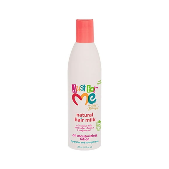Just for Me Lotion Hydratante à l'Huile de Lait Capillaire Naturelle 10 fl oz