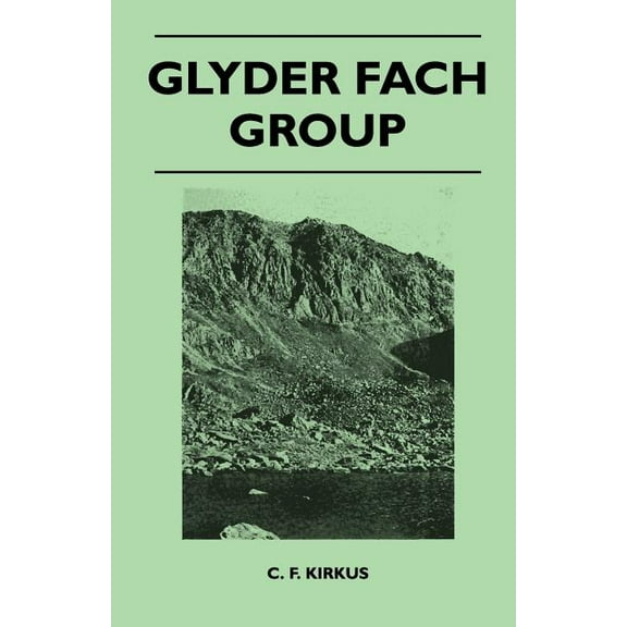 Glyder Fach Group (Paperback)