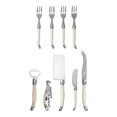 thumbnail image 2 of French Home Laguiole Essential 9-Piece Charcuterie and Barware Set with Faux Ivory Handles, 2 of 5