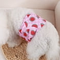 thumbnail image 5 of sunsanly Pet Male Dog Diaper Reusable Physiological Pants Sanitary Pants Breathable Leak-Proof Adjustable Cartoon Pattern Dog Period Panties, 5 of 7