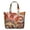 White-224, variant on Retro Ethnic Floral Abstract Print Carry-On - Perfect for Moms on the Go