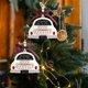 thumbnail image 5 of Wooden Christmas Hanging Ornaments Personalized Wooden Ornaments Christmas Souvenirs Holiday Products Christmas Gifts, 5 of 7