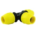 thumbnail image 1 of Tubería de gas subterránea Tee HOME-FLEX IPS de polietileno amarillo, 1 of 1