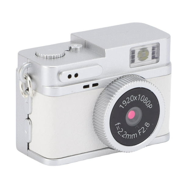 Cámara De Llavero Mini, Cámara De Pulgar Mini 2MP 1080p Con Pantalla HD De 0.96" Y 6 Filtros, Grabadora De Micro Videocámara Para El Estudio De Viajes Grabación