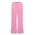 thumbnail image 6 of Cargo Sweatpants for Women Plus Size Cargo Pants for Women Womens Wide Leg Sweatpants Capri Pants for Women Plus Size Women's Pants Casual Womens Cargo Work Pants, 6 of 7