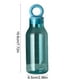 thumbnail image 3 of Taza de plástico minimalista de 350 ml para acampar y hacer senderismo, para estudiantes, para exteriores, portátil, anticaídas, sellada, graduada, de gran capacidad, para fitness y deportes, botella, 3 of 6