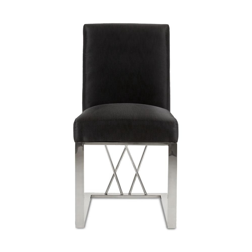 Home Gear Chaise de salle à manger avec 2 X support Design
