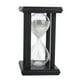 thumbnail image 2 of Reloj de arena de madera de 30 minutos, temporizador, ideal para regalo o decoración, color blanco., 2 of 9
