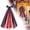 B, variant on Large Patriotic Front Door Wreath Sash, Ribbon Americana Star Bow with Metal Clip, Wired Edge Red White Blue Decor for Independence Memorial Day, 4th of July Decorations, Style A