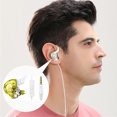 thumbnail image 4 of Cateissary Auriculares HIFI de 3,5 mm Auricular Electrónica Auricular Sonido estéreo Púrpura Teléfono y Comunicación Amarillo, 4 of 6
