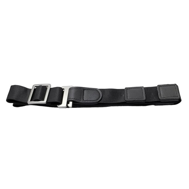 Qarigey Belt Clothes Accessory Elastic Belts Fixing Dress Accessories Strap Anti-wrinkle Tucking Locking Non-slip Band Cinturones negro4 Qarigey AP0293-05B