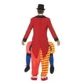 thumbnail image 2 of Smiffys 47159 Piggyback Clown Costume One Piece Suit with Mock Legs - Yellow, 2 of 3