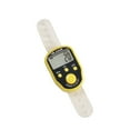 thumbnail image 1 of kurtrusly Mini Stitch Marker Row Fingertip Counter with LED Light LCD Electronic Digital Display Tally Timing for Golf Knitting Weave Yellow 4.5*3.5*1.2cm, 1 of 9