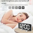 thumbnail image 3 of Alarm Clocks for Bedrooms,Digital Alarm Desk Clock, Large Display with Dim Mode, Dual USB Ports,for Dorm Home, 3 of 5