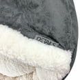 thumbnail image 6 of Precious Tails Vegan Leather Deep Dish Cave Pet Dog Bed - Medium, 6 of 16