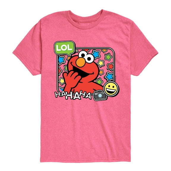 Sesame Street - Elmo Lol - Toddler and Youth Short Sleeve Graphic T-Shirt