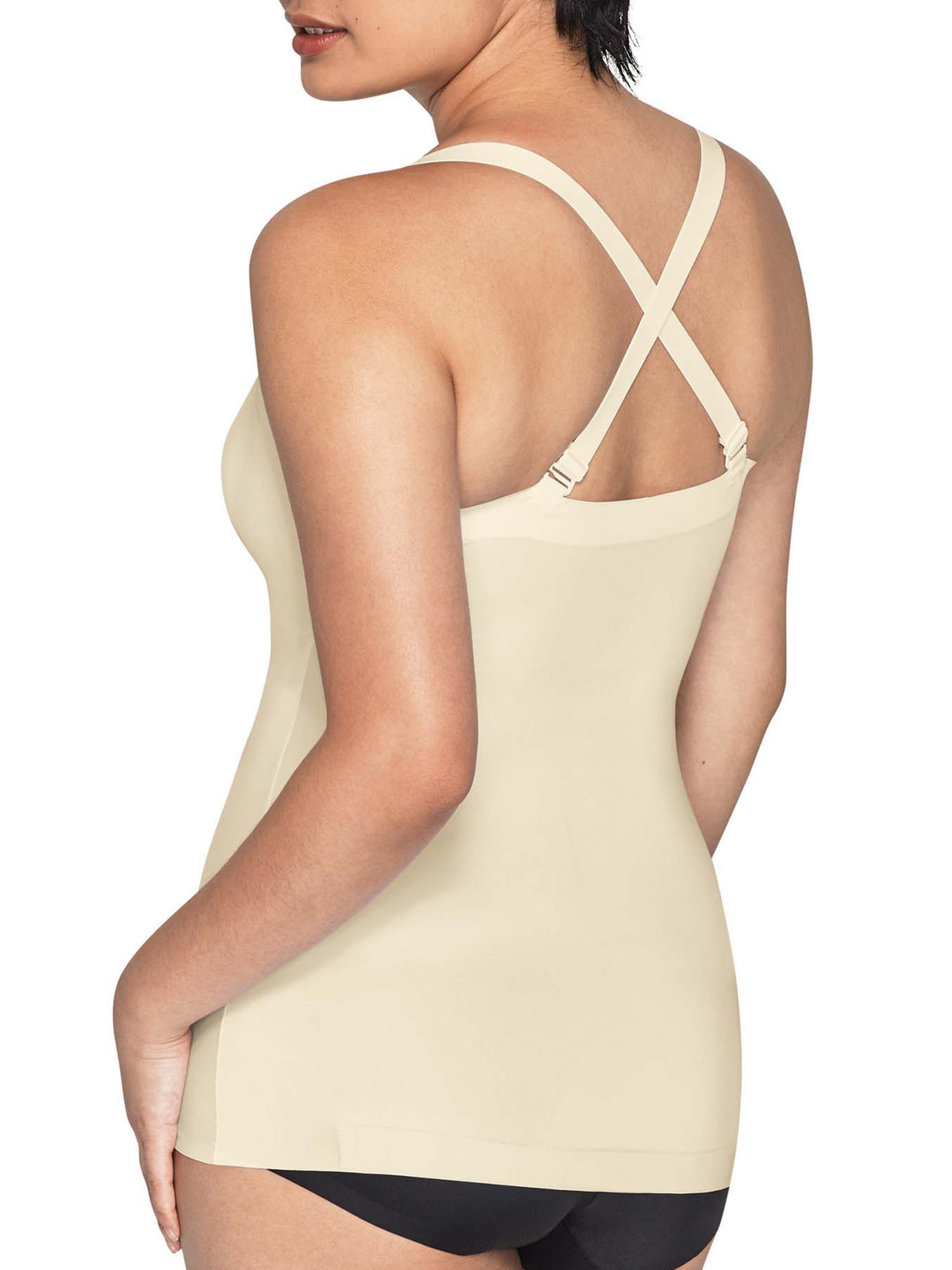 Maidenform womens Long Length Camisole Fl3266 shapewear tops White Large US