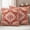 Red Orange Khaki, variant on Orange Blue Boho Outdoor Waterproof Pillow Covers, Ethnic Geometric Southwest Decorative Square Throw Pillowcase Sofa Cushion Sham for Patio/Couch/Chair, 26"x26" 2 Pack