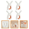 thumbnail image 2 of CIMAXIC 4pcs Plastic Clothespins Plastic Clothes Clips Windproof Plastic Quilt Clips,4.45"X3.66"X0.75", 2 of 5