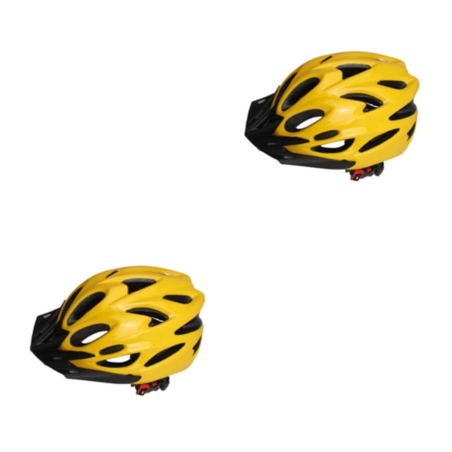 ZheElen PC Confortable Cycle pour Hommes - Résistance à l'Air Légère Réduite Résistance aux Impacts Réglable Sans Charge Jaune 2Ensemble