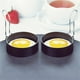 thumbnail image 3 of Molde para tortillas de acero inoxidable | Moldes antiadherentes para panqueques y huevos con asa | Anillos circulares de 18 cm para un desayuno perfecto, 3 of 5
