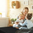 thumbnail image 7 of REGALWOVEN 15" Deep Pocket Fitted Sheet Microfiber Sheet, Queen Black, 7 of 7