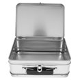 thumbnail image 2 of Retro Style Metal Tin Lunch Box Tote Diy Lunch Box Tin With Hinged Lids Cookie Candy Box Storage Container For Storage Crafts Scrapbook Fun Activities, 2 of 4