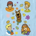 thumbnail image 2 of Men's Scooby Doo Easter Eggy Gang Graphic Tee Light Blue Small, 2 of 4