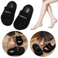 thumbnail image 1 of Para Interior Y Exterior Pantuflas Forro Polar Con Punta Abierta Mujer, 1 of 9