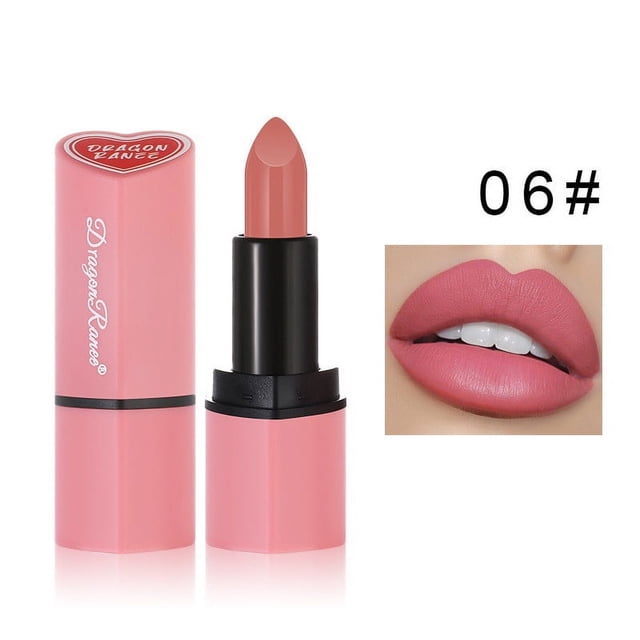Xihbxyly Almacén de liquidación Lápiz labial con brillo Lápiz labial hidratante Lápiz labial con brillo Maquillaje Brillo labial Labios