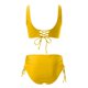 thumbnail image 4 of Augper Sexy Women Solid Backless Bikini B andage Swimwear Swimsuit Beachwear Set, 4 of 6