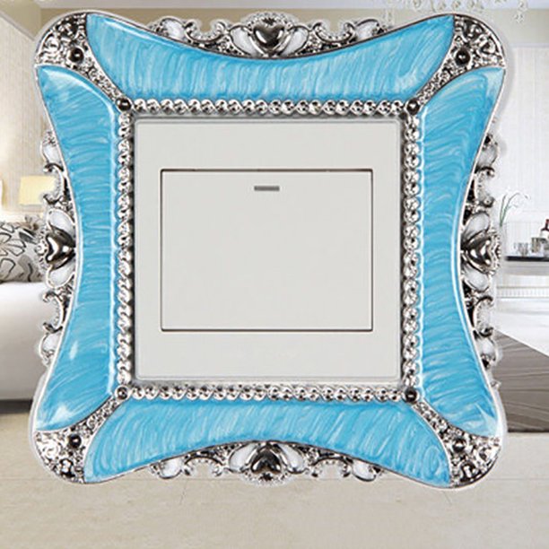 Gwong Decoración hogareña Cubierta del interruptor de la casa Interruptor de la forma de la forma de la pared de la pared de la pared de la pared de la decoración de la habitación Gwong 8108729